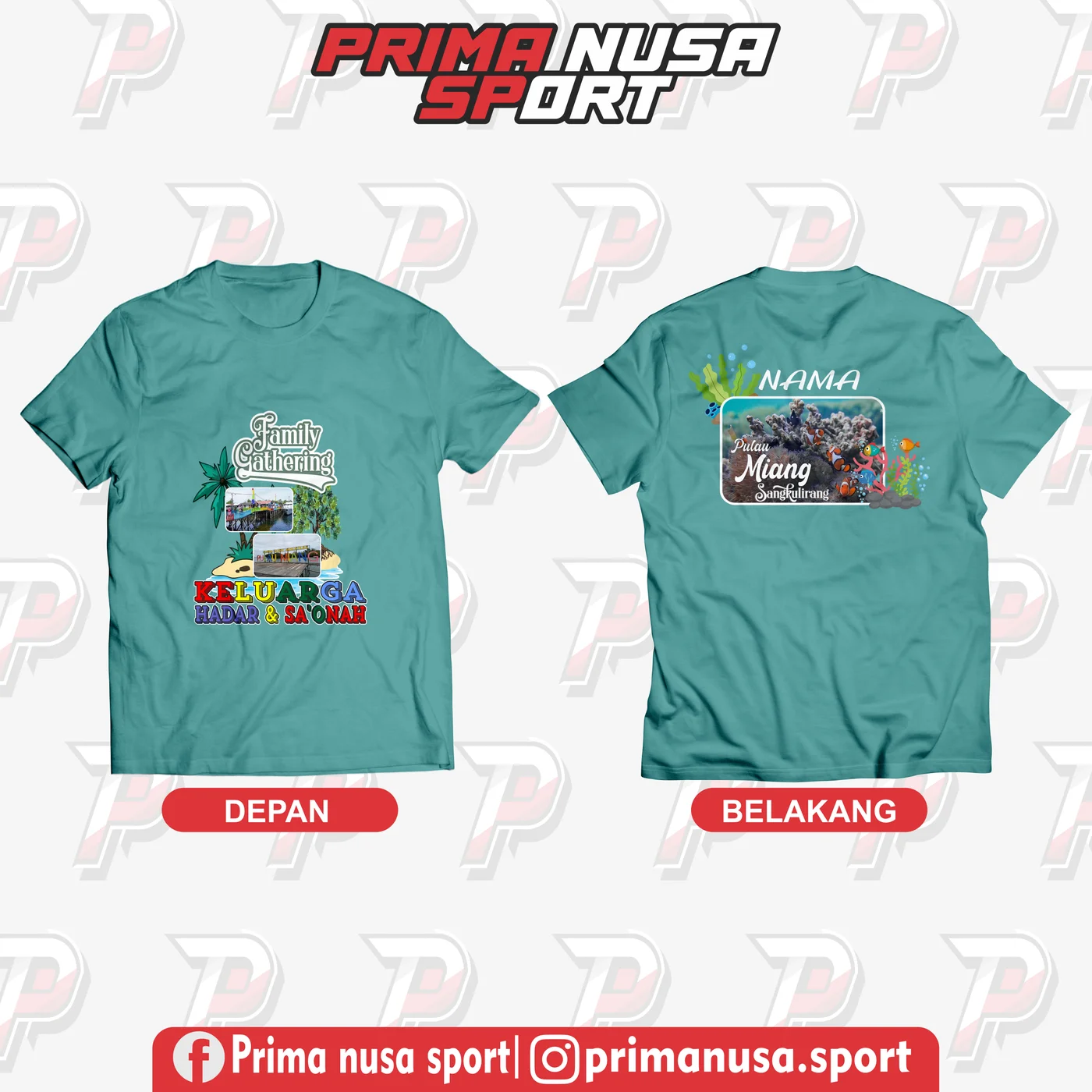 Kaos Event Family Gathering Prima Nusa Sport